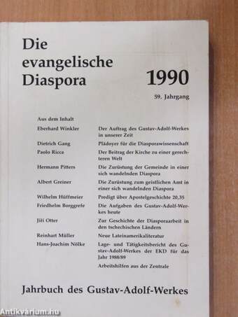 Die evangelische Diaspora