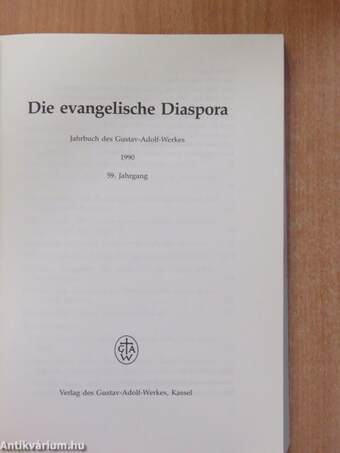 Die evangelische Diaspora