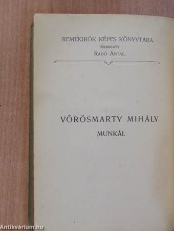 Vörösmarty Mihály munkái II.