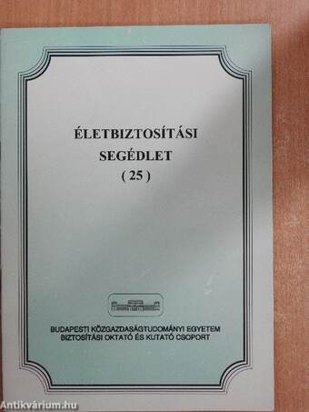 Életbiztosítási segédlet