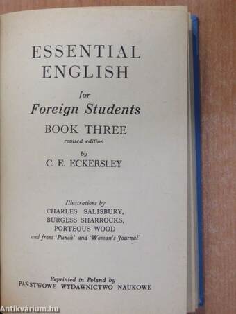 Essential English for Foreign Students Book 3.