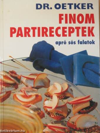 Finom partireceptek