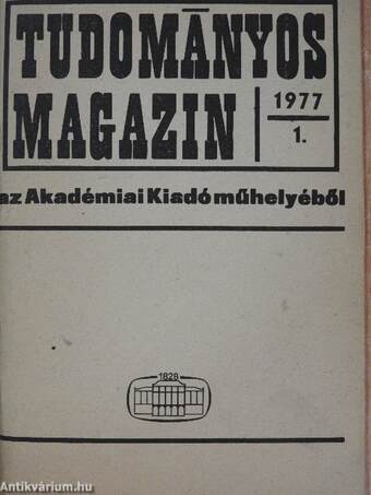 Tudományos Magazin 1977/1-3.