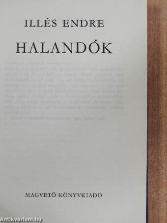 Halandók I-II.