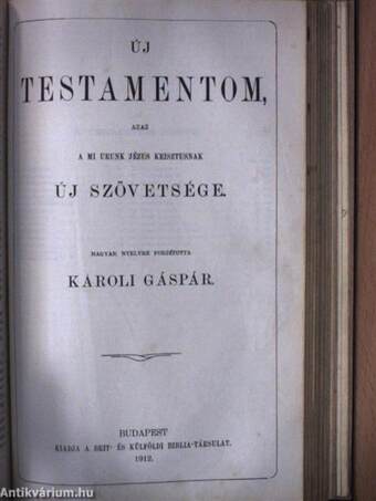 Szent Biblia