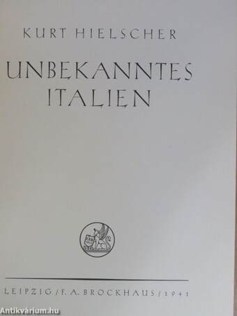 Unbekanntes Italien