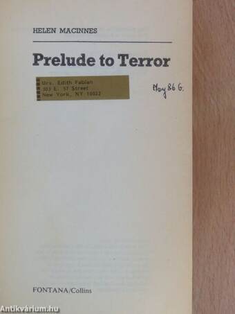 Prelude to Terror