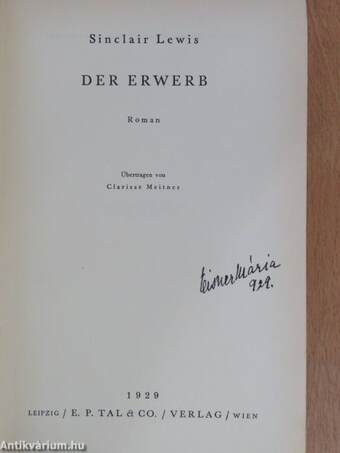 Der Erwerb