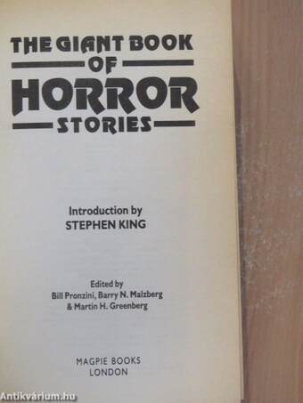 The Giant Book of Horror Stories