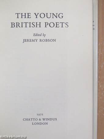 The young british poets
