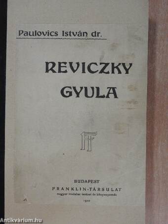 Reviczky Gyula