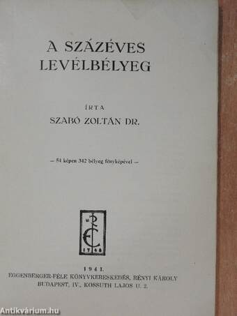 A százéves levélbélyeg