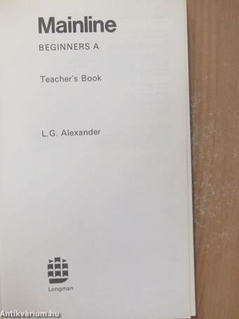 Mainline Beginners A - Teacher's book