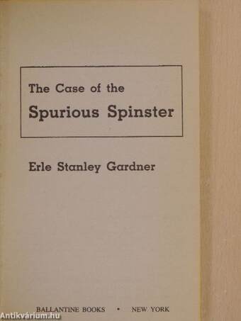 The case of the Spurious Spinster