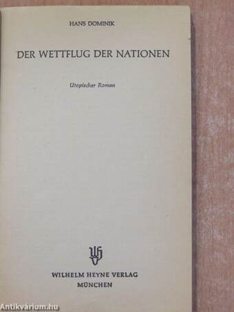 Der Wettflug der Nationen