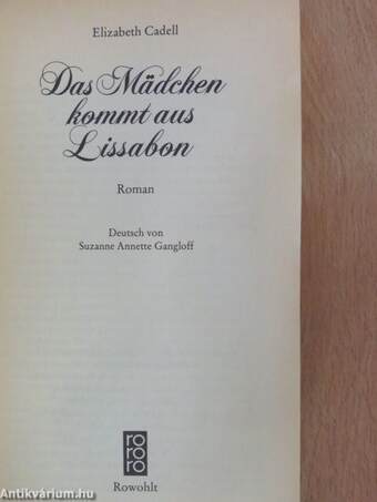 Das Mädchen kommt aus Lissabon