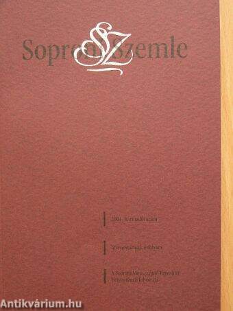 Soproni Szemle 2004/3