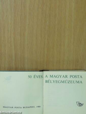 50 éves a Magyar Posta Bélyegmúzeuma (minikönyv)