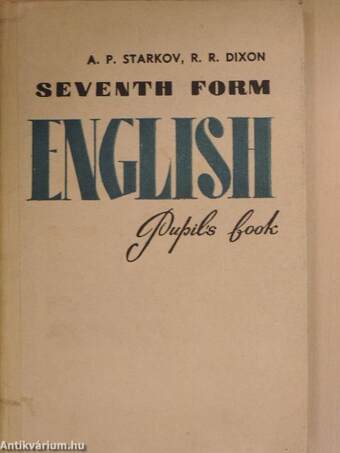 Seventh form English Pupil's Book