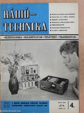 Rádiótechnika 1974. április