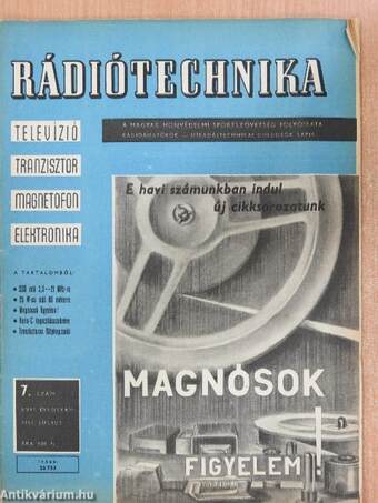 Rádiótechnika 1967. július