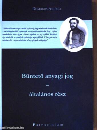 Büntető anyagi jog