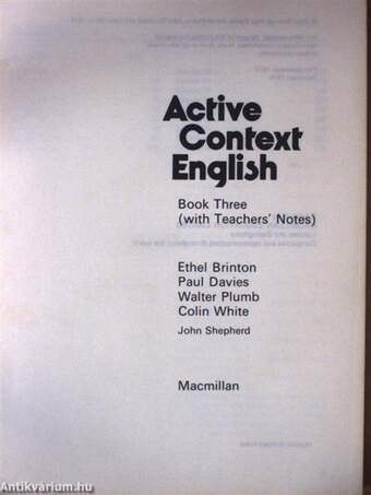 Active Context English 3.