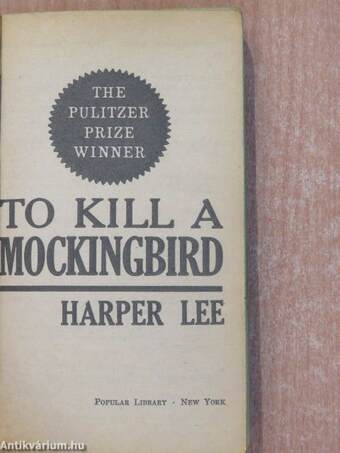 To Kill a Mockingbird