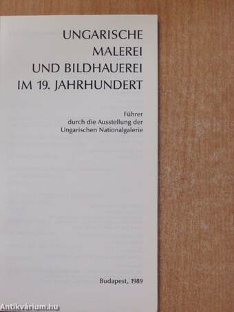 Ungarische Malerei und Bildhauerei im 19. Jahrhundert