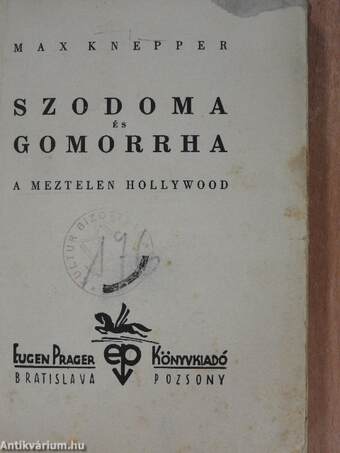 Szodoma és Gomorrha