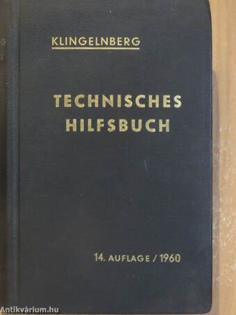 Klingelnberg technisches Hilfsbuch