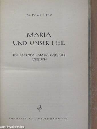 Maria und unser Heil