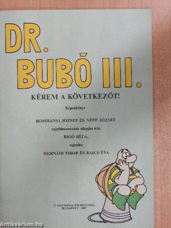 Dr. Bubó III.