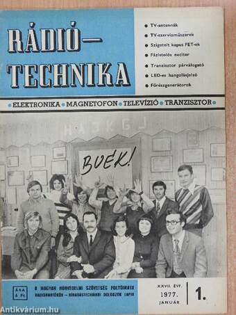 Rádiótechnika 1977. január