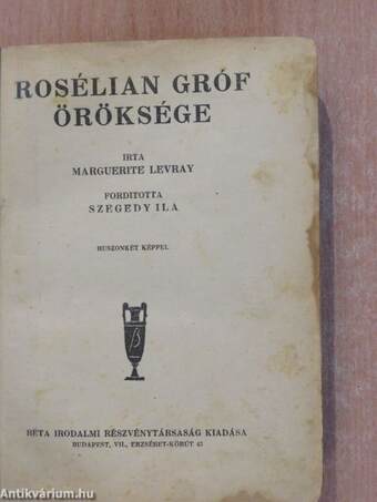 Rosélian gróf öröksége