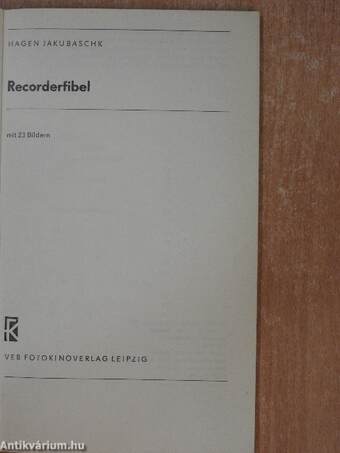 Recorderfibel