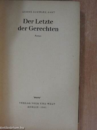 Der Letzte der Gerechten