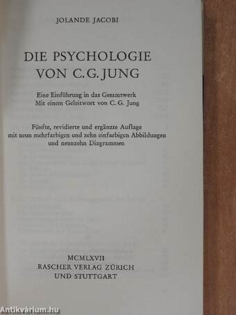 Die Psychologie von C. G. Jung