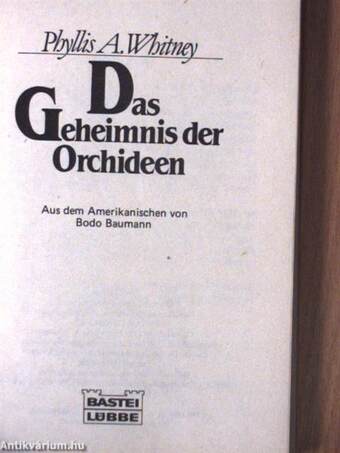 Das Geheimnis der Orchideen