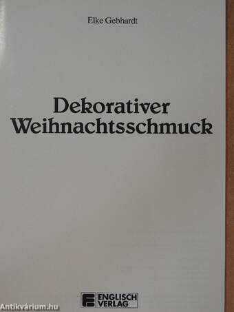 Dekorativer Weihnachtsschmuck