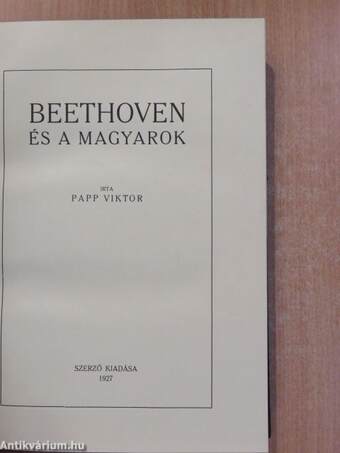 Beethoven és a magyarok