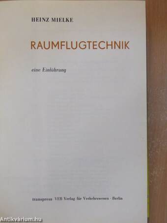 Raumflugtechnik