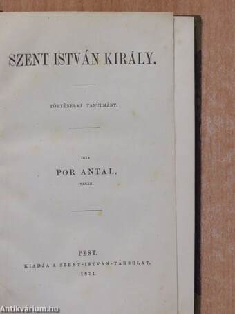 Szent István király