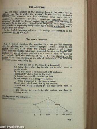 Outlines of a Hungarian-English Case Grammar