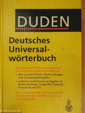 Duden - Deutsches Universalwörterbuch A-Z