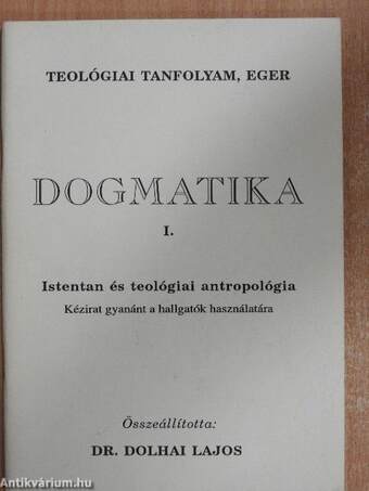 Dogmatika I.