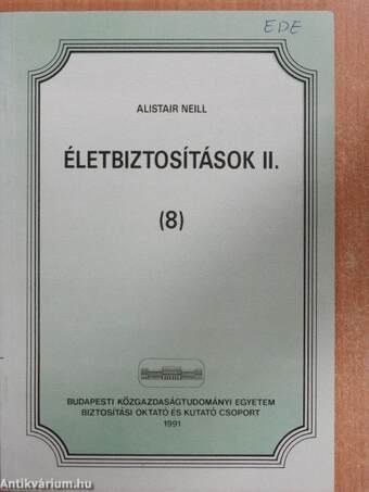 Életbiztosítások II.