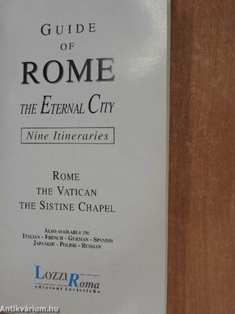 Guide of Rome the Eternal City