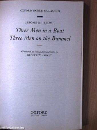 Three Men in a Boat/Three Men on the Bummel