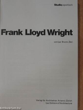 Frank Lloyd Wright